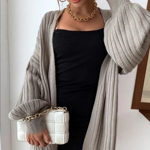 ✨HPx2✨Oversized warm grey cardigan! ❄️⛄️